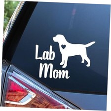 Lab Mom Decal Vinyl Car Sticker Labrador Retriever Cars Trucks Vans Walls