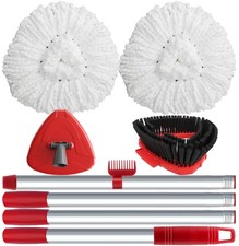 Spin Mop Head Replace Compatible with O Cedar EasyWring 1 Tank Handle Base