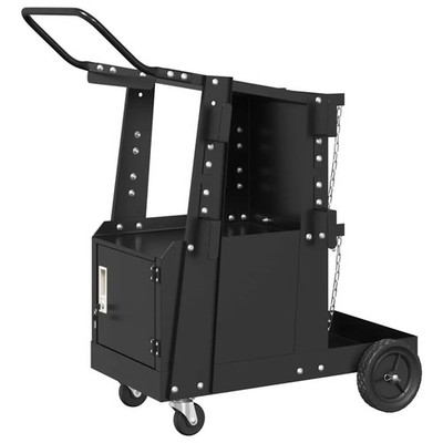 Welding Trolley Black 91 x 47 x 96 cm Steel vidaXL