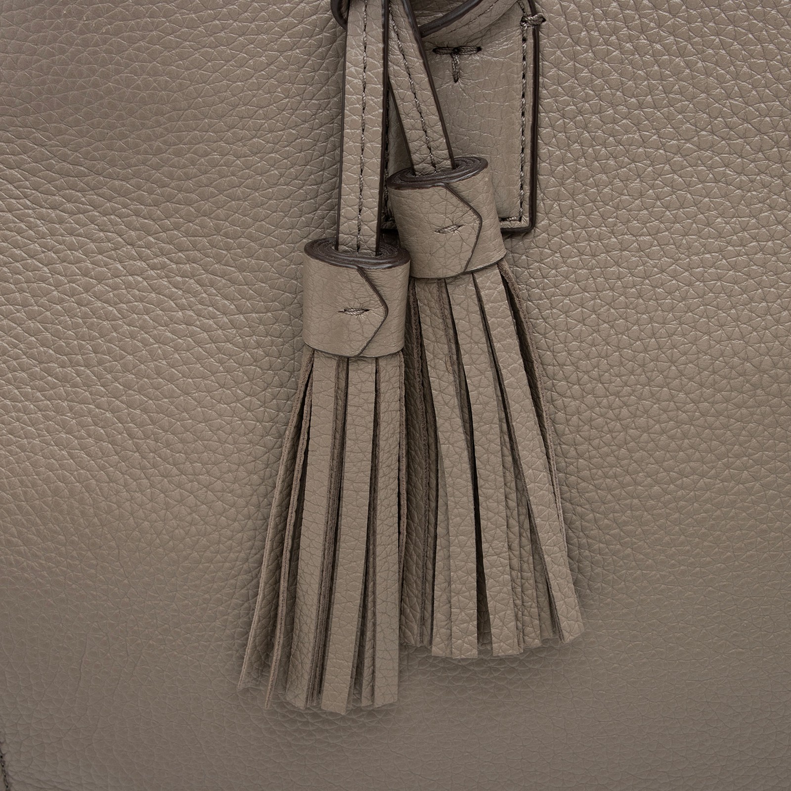 Tory Burch Pebbled Leather Thea Tassel Large Tote thumbnail 13