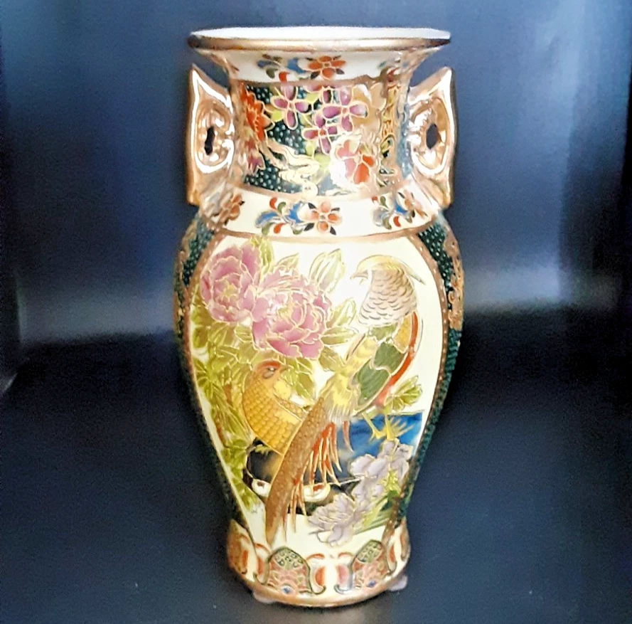 复古复制陶瓷日本古董花瓶| eBay
