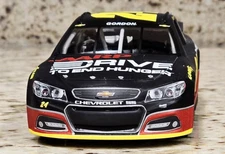 2014 #24 Jeff Gordon AARP/DTEH SS Test Car 1:24 Diecast Action Platinum RARE