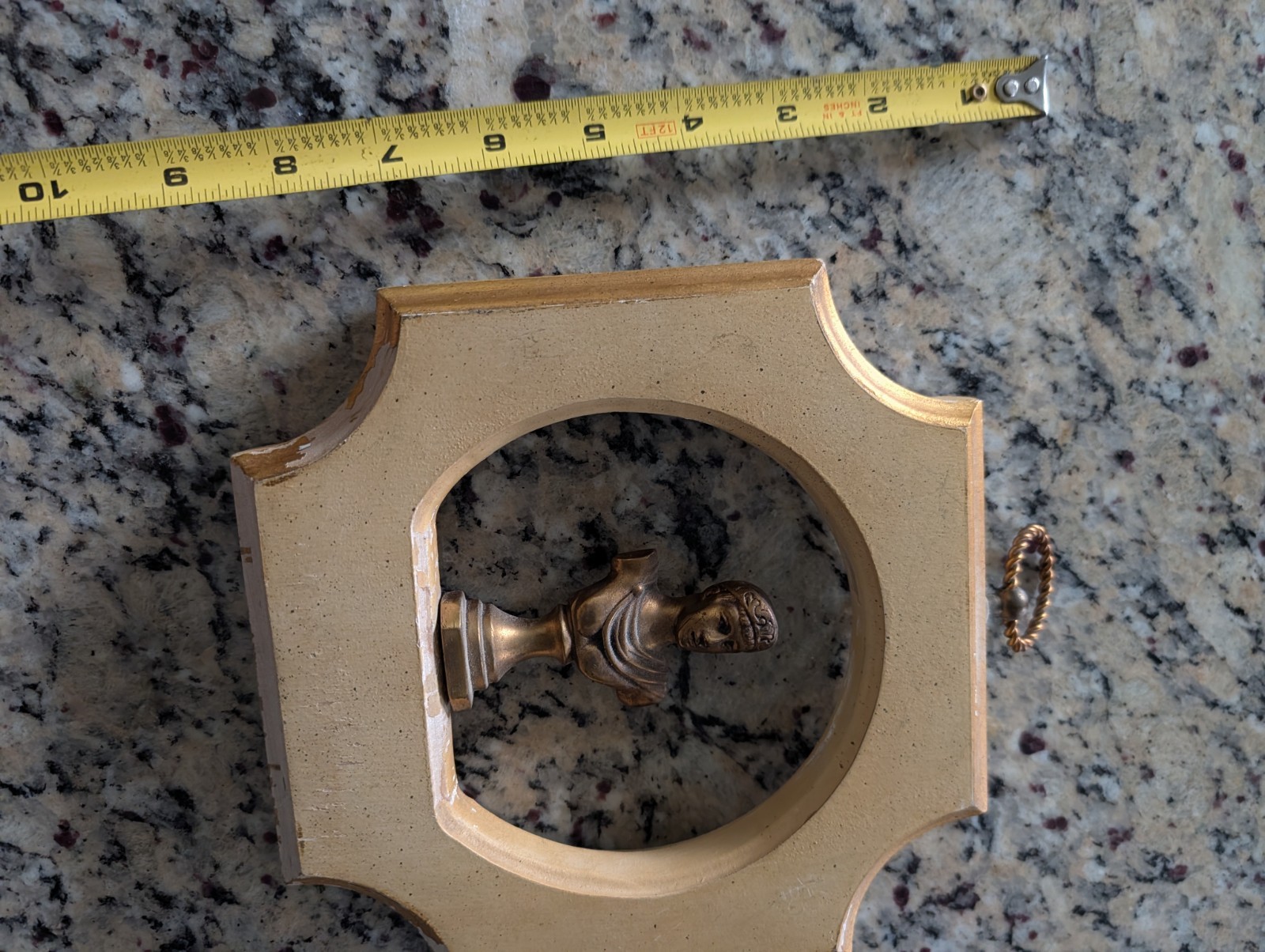 Classic Revival Wall Mount Circa 1960's Ready To Hang