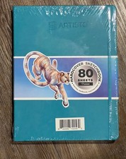 Artisto Premium Quality Hardcover Sketch Book Blue 80 Sheets Drawing Pad