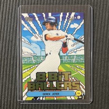 Topps 2026 Topps Chrome 8-Bit Ballers Insert Derek Jeter Yankees 8B-14