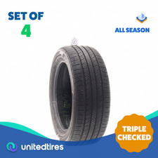 Set Of 4 Used 22550r17 Hankook Kinergy Gt 94v - 7.5-8.532 Set Of 4 Used 22550r17 Hankook Kinergy Gt 94v - 7.5-8.532