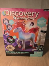 Nwt Discovery mindblown Crystal Growing Unicorn Kit gift item stem learning craf