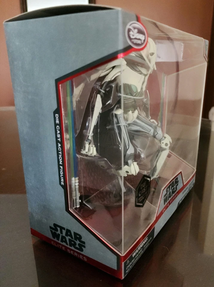 Disney Store Star Wars Elite Series Die Cast Figura de Acción General Grievous Nueva Foto 3 de 4