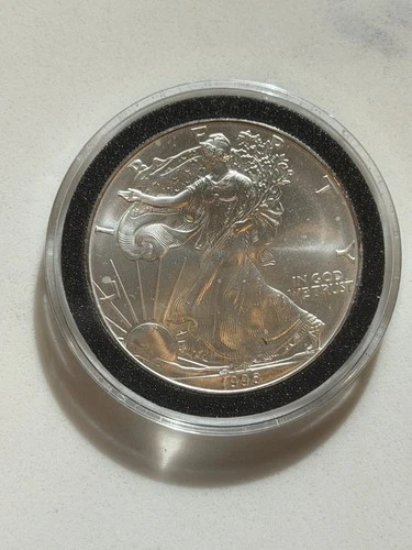 1996 American Eagle 1 oz Fine Silver Dollar BU Uncirculated US Mint Liberty Coin