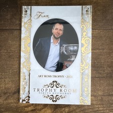 UD 2025-26 Flair Hockey Trophy Room Nikita Kucherov Art Ross Trophy TR-7 