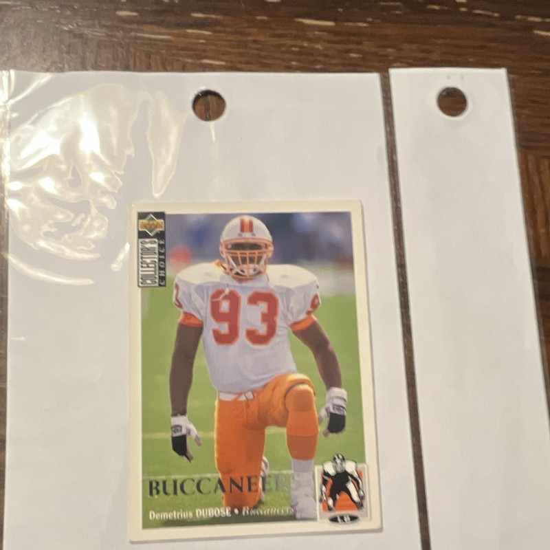 Upper Deck Vintage Collector's Choice Demetrius DuBose Buccaneers #261 Rookie