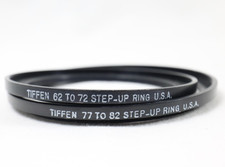 Tiffen 62 to 72 AND 77 to 82 Step Up Ring Adapter Made In USA