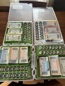 HUGE Lot 70 Cricut Cartridges Complete Books Keyboard Overlay Case Disney & More