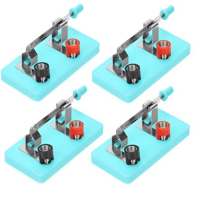  4 Pcs Einzelwurfschalter Physik -Experiment -Werkzeuge Ausschalter