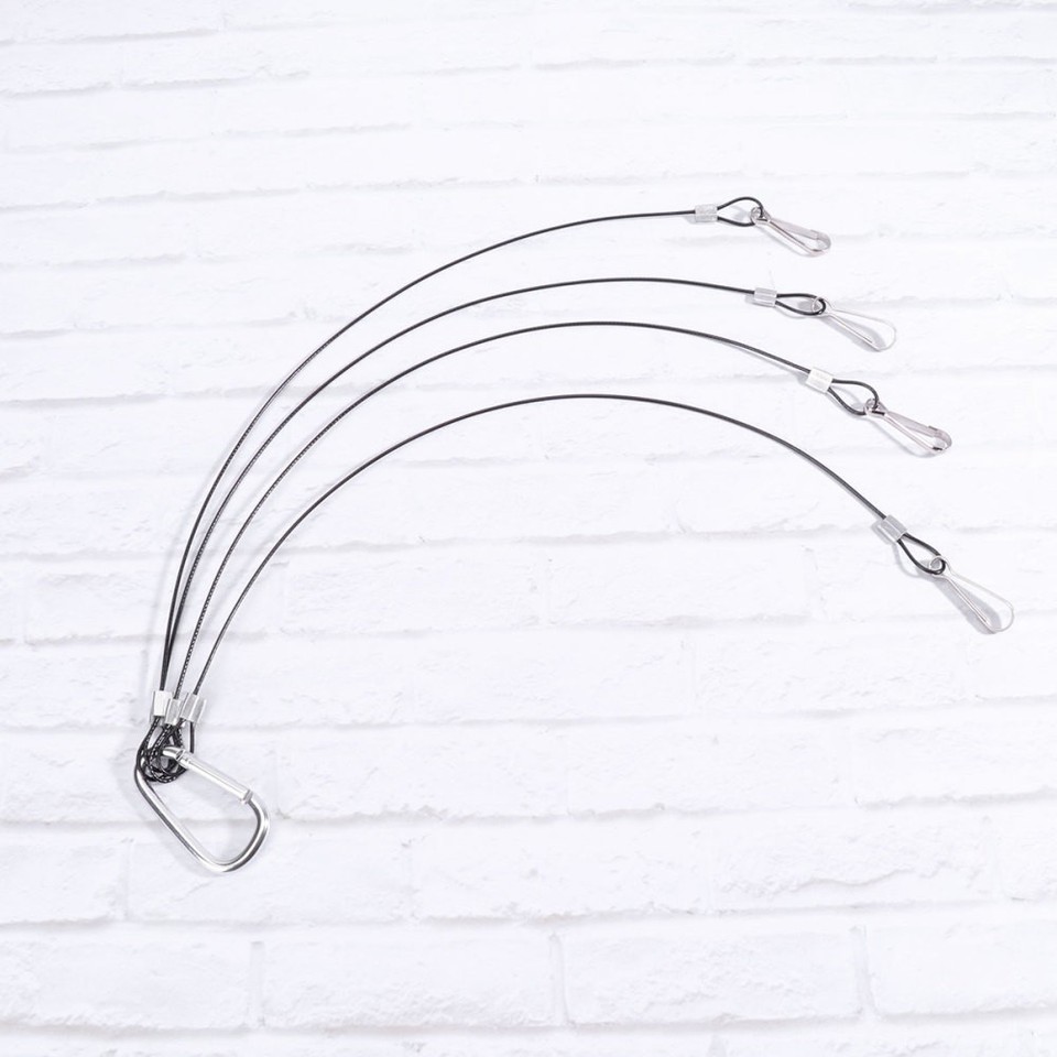 4 Pcs Woven Flower Pot Hanging Ropes Hangers for Grow Lights Plant | eBay