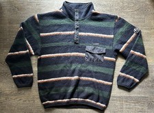 Nanamica Pullover knit Made In Japan Rare One Pocket     