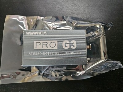 WisWinDa XLR Ground Loop Isolator Pro G3 XLR/6.35 TRS/3.5 Aux HiFi Stereo