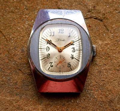 Vintage ZIM Watch Pobeda 70's Made in Soviet Russia Wristwatch Soviet Union