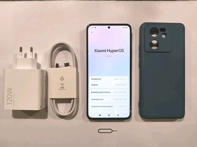 Xiaomi 13T Pro/ 512GB/ 5G/Schwarz (Ohne Simlock) Dual SIM/ eSim