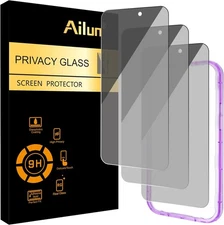 Ailun 3 Pack for iPhone 17 Pro Max Privacy Screen Protector [6.9 inch] with... 