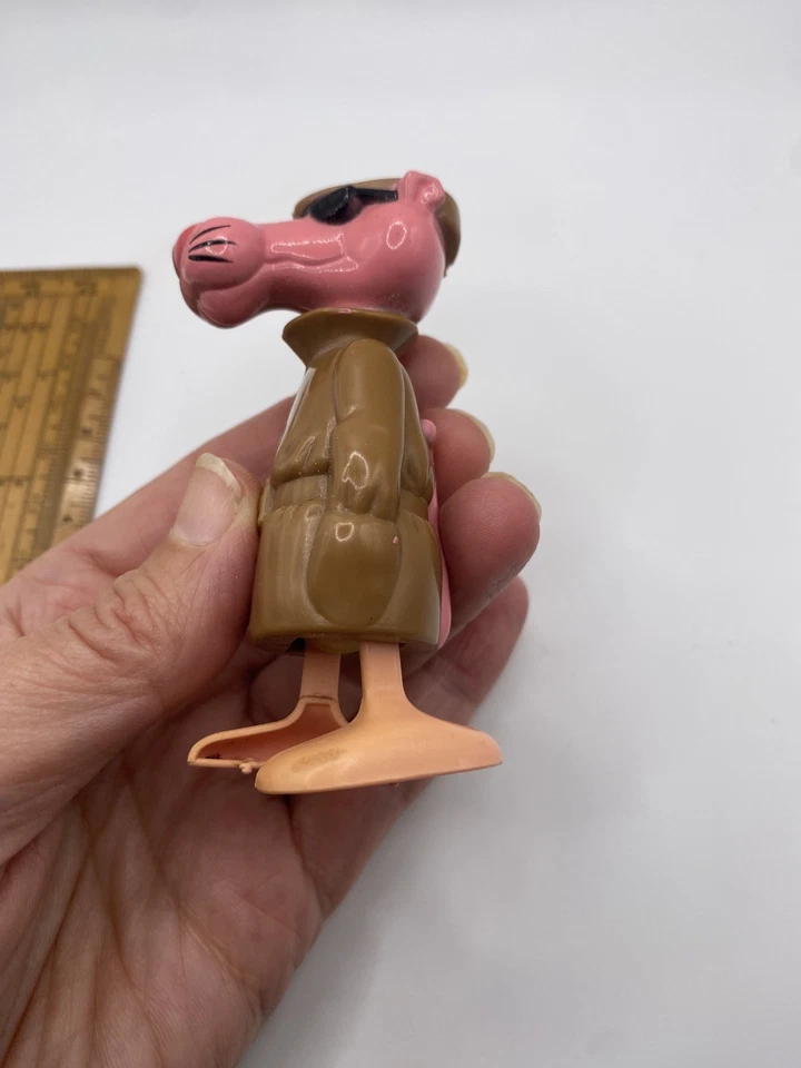 PINK PANTHER Wind Up Action Walking Toy - 1971 - see details  - Image 3 of 4