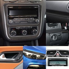 Interior Carbon Fiber Trim For Vw Scirocco 09 2010 2011 2012 2013 2014 2015 2016