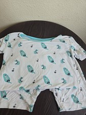 Kyte Baby Robin Cuddle 2 Piece Pajamas 4t Toddler Unisex