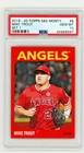 2019-20 Mike Trout Topps Monty Set 1 Montgomery #9 Gem Mint PSA 10
