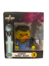 Official TUBBZ Boxed Star Trek Leonard Bones McCoy Collectible Rubber Duck