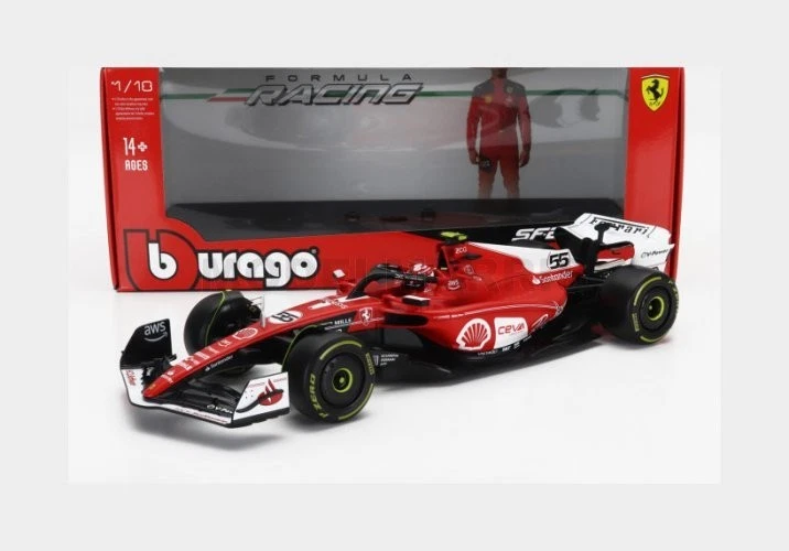 BBURAGO FERRARI SF-23 LAS VEGAS N55 C. SAINZ – 18-16812S(L) SCALA 1:18 - Immagine 3 di 4