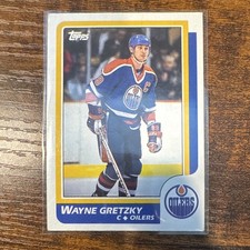 Wayne Gretzky Topps Bowman Score NHL Card Lot Oilers Kings 1990 All-Star Vintage