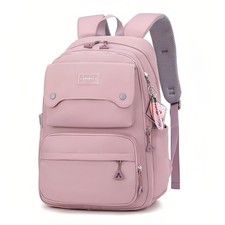 Black Girls School Backpack Kids Teen Elementary Middle Bookbag Multi Pocket