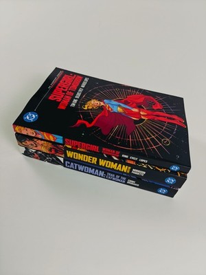 DC Compact Comics Bundle Set (Supergirl, WW, Catwomen) 3 Book Compact Comics NEW