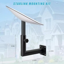 Heavy-Duty Starlink Roof Mount Kit Adjustable Satellite Mount Bracket