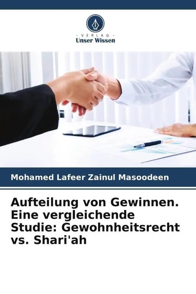 Mohamed Lafeer Zainul Masoodeen | Aufteilung Von Gewinnen. Eine Vergleichende...-image