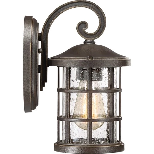 Quoizel CSE8406PN Crusade 11" Outdoor Wall Lantern in Palladian Bronze - Picture 4 of 4