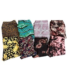 Lularoe One Size Leggings Lot of 8 Prints Soft Athleisure Yoga Lounge Bundle Gym