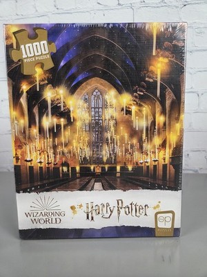 Harry Potter Great Hall 1000 Piece Puzzle USAOPOLY Sealed, New