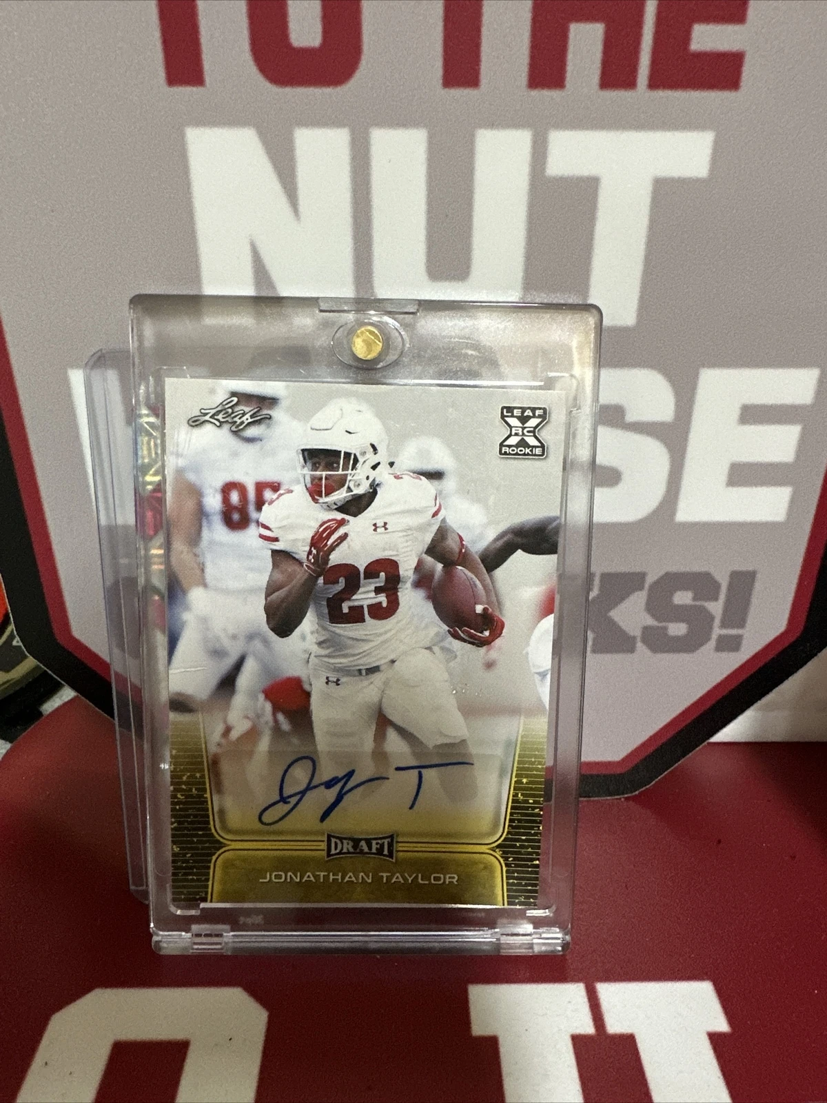 Jonathan Taylor Leaf Draft Autographs #BAJT1 Gold