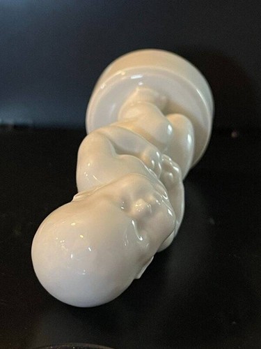 VTG Bing & Grondahl Copenhagen Baby Pain Figurine 2208 Tummy Ache Svend Lindhart - Picture 5 of 7