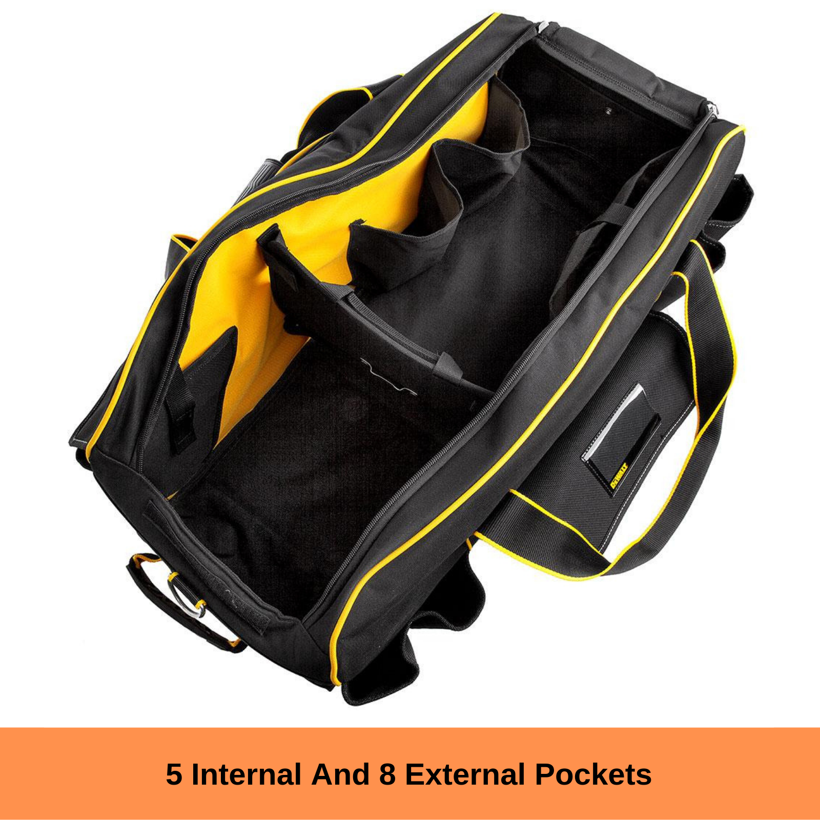 DeWalt DWST179210 Heavy Duty Large Rolling Power Tool Bag Huge Storage