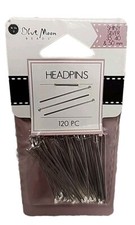New Blue Moon Beads 120 Piece Headpins Sliver Color