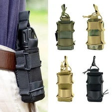 Hunting Flashlight Bag LED Torch Holder Bag Waist Pack Outdoor Camping Pack Tool