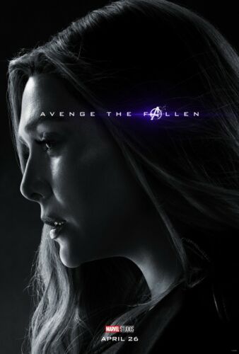 Avengers: Endgame Movie Poster (24x36) - Scarlet Witch, Elizabeth Olsen v23