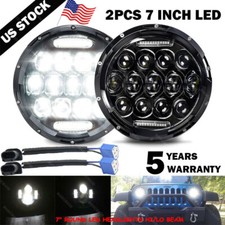 DOT Approved 7 Round LED Headlights Hi/Lo Bea...