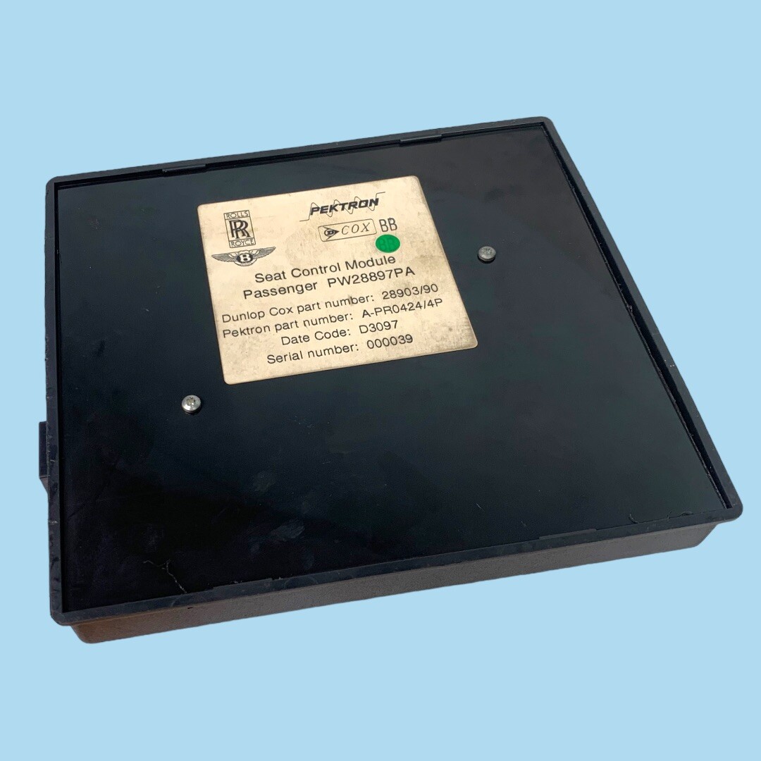 Front Right Passenger Seat Control Module OEM 99-04 Bentley Arnage