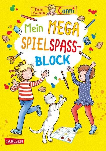 Thumbnail - Conni Gelbe Reihe (beschäftigungsbuch): Mein Mega-spielspaß-block