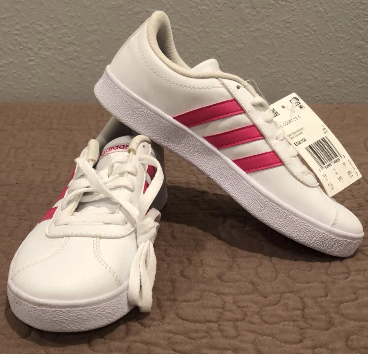 Adidas VL Court 2.0 K Skateboarding EG6155 per bambini (taglia 1.5)