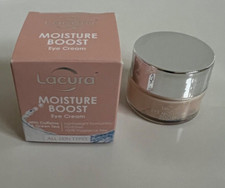 NEW Aldi Lacura Moisture Boost Eye Cream 15ml Caffeine and Green Tea New & Boxed