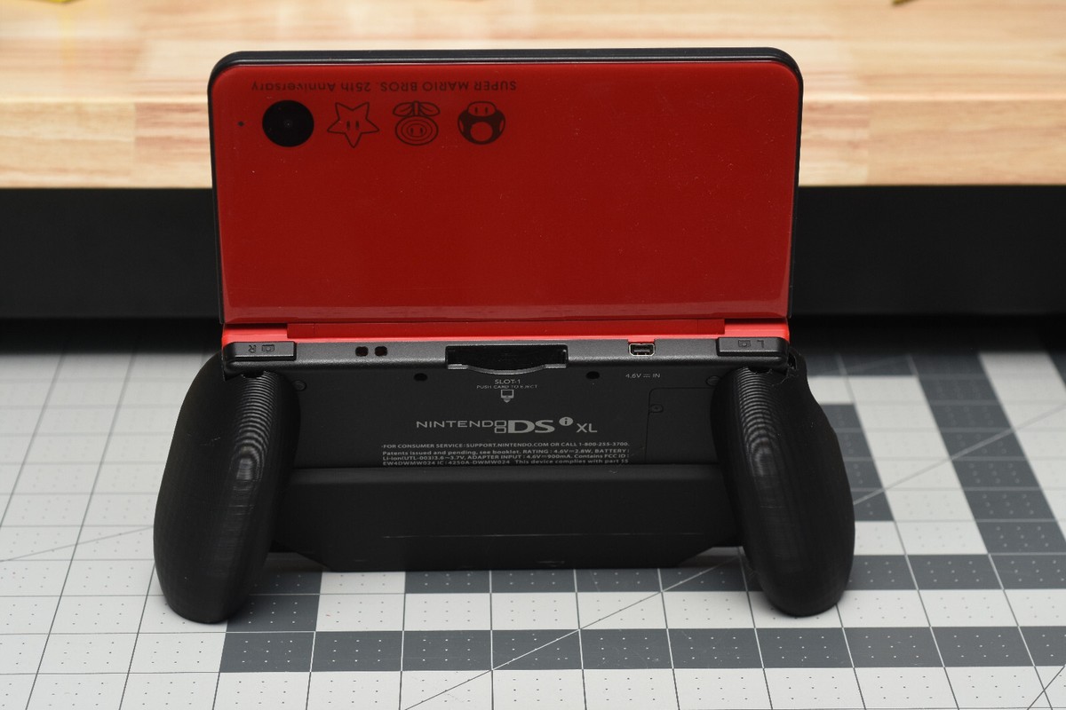 Nintendo DSi XL V2 - Comfort Grip - Black - Free Shipping | eBay